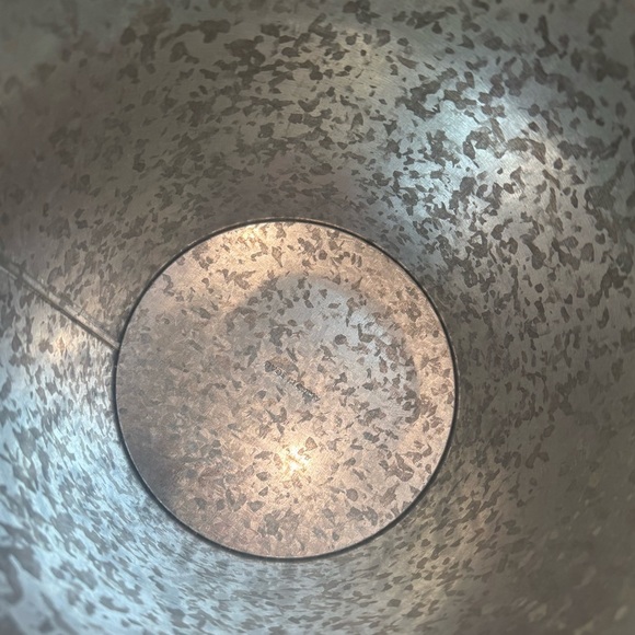 VINTAGE BUD LIGHT Galvanized Ice Bucket Pail Bar Ware Beer Cooler Blue NWOT - Picture 9 of 9